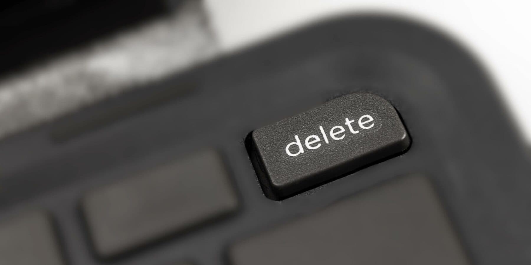 Delete Account Banner